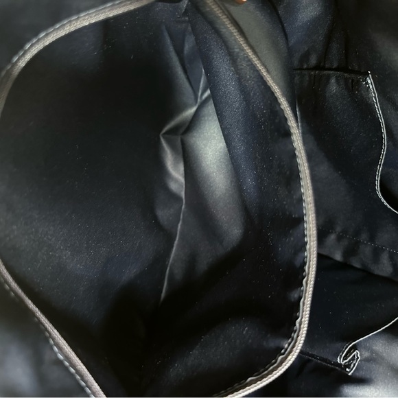 COACH Daisy Patchwork Emma Blue & White Tote w/ Matching Wallet - Picture 8 of 15